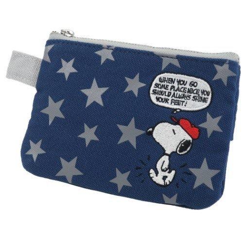 スヌーピー ミニポーチ ポケットティッシュポーチ スター柄 ネイビー ピーナッツ キャラクター グッズ キャラクターのシネマコレクション 通販 Paypayモール