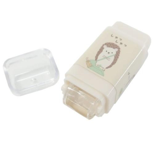 消しゴム あにまる コロコロ ケシゴム はりねずみ ツジセル 新入学 新学期準備文具 キャラクターのシネマコレクション 通販 Paypayモール