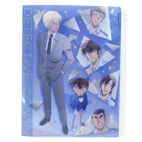 名探偵コナン ジップファスナー付 6ポケットファイル ポケットファイル ミラー 少年サンデー アニメキャラクター プレゼント 男の子 バレンタイン Tjs キャラクターのシネマコレクション 通販 Yahoo ショッピング