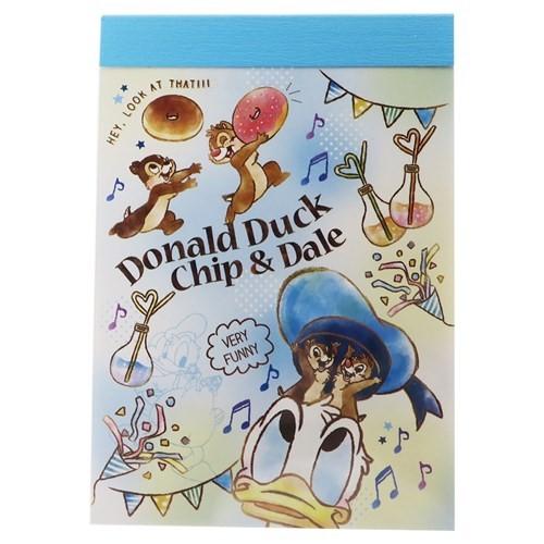 メモ帳 ドナルド チップ デール ミニミニ メモ デルフィーノ 文具 グッズ 雑貨 プチプラ キャラクター キャラクターのシネマコレクション 通販 Paypayモール