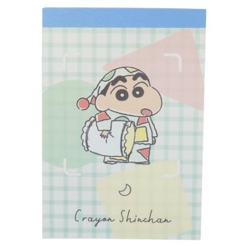 クレヨンしんちゃん メモ帳 ミニ ミニメモ パジャマ ティーズファクトリー 新入学 新学期準備文具 小学生 中学生 高校生 キャラクターのシネマコレクション 通販 Paypayモール