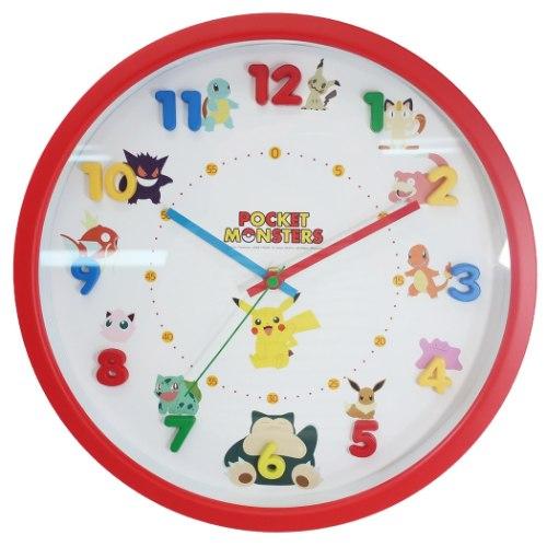 ポケモン 壁掛け時計 アイコン ウォールクロック ポケットモンスター グッズ キャラクターのシネマコレクション 通販 Paypayモール