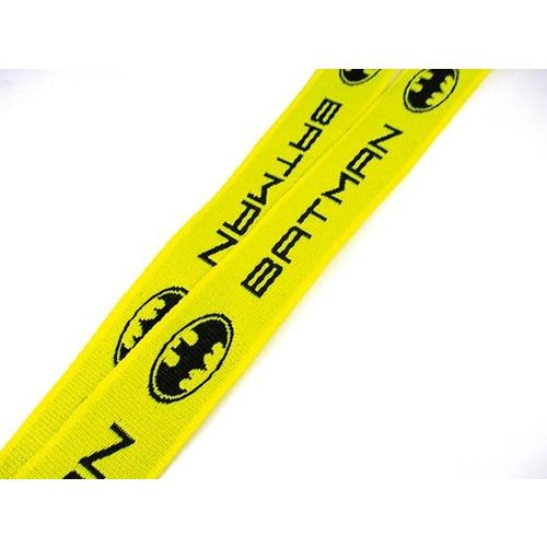 バットマン ネックストラップ ランヤード ティーズファクトリー イエロー グッズ スマホストラップ ファッション雑貨 キャラクターのシネマコレクション 通販 Paypayモール