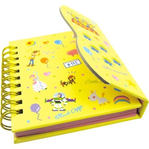 トイストーリー ディズニー グッズ メモ帳 マグネットミニリングメモ ピクセル キャラクターのシネマコレクション 通販 Paypayモール