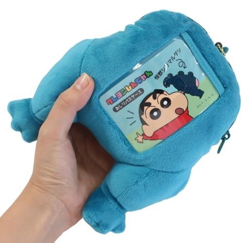 クレヨンしんちゃん グッズ 定期入れ アニメキャラクター リール式 おしり パスケース 怪獣シリマルダシ キャラクターのシネマコレクション 通販 Paypayモール