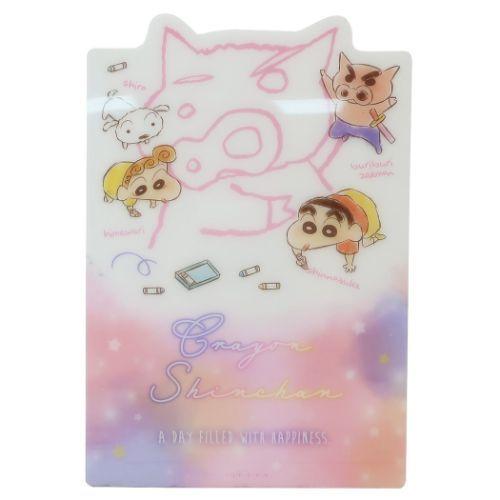 クレヨンしんちゃん 新入学新学期準備 アニメキャラクター 下敷き ダイカット したじき ふわふわクレヨン ピンク キャラクターのシネマコレクション 通販 Paypayモール