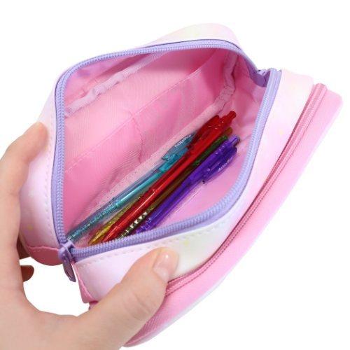 クレヨンしんちゃん 筆箱 フロント オープン ペンケース ふわふわクレヨン ピンク グッズ キャラクターのシネマコレクション 通販 Paypayモール