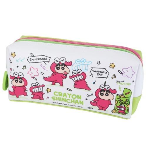 クレヨンしんちゃん グッズ 筆箱 アニメキャラクター ラバーチャーム付き ダブルファスナー ペンポーチ らくがき チョコビ キャラクターのシネマコレクション 通販 Paypayモール
