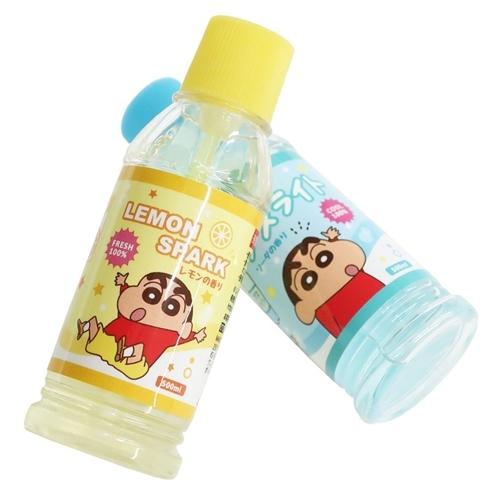 クレヨンしんちゃん グッズ 糊 アニメキャラクター ボトル型 ハケ付き
