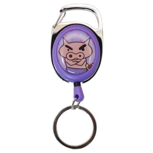 伸びるキーリング クレヨンしんちゃん キャラ リール 伸びるキーリング クレヨンしんちゃん キャラ リール