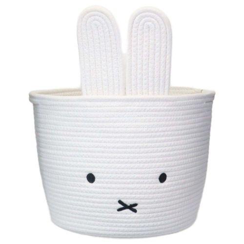 ミッフィー グッズ 収納用品 絵本キャラクター ロープバスケット 爆買