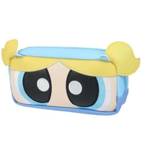 パワーパフガールズ キャラクター ペンケース ドアップ ペンポーチ バブルス ティーズファクトリー キャラクターのシネマコレクション 通販 Paypayモール