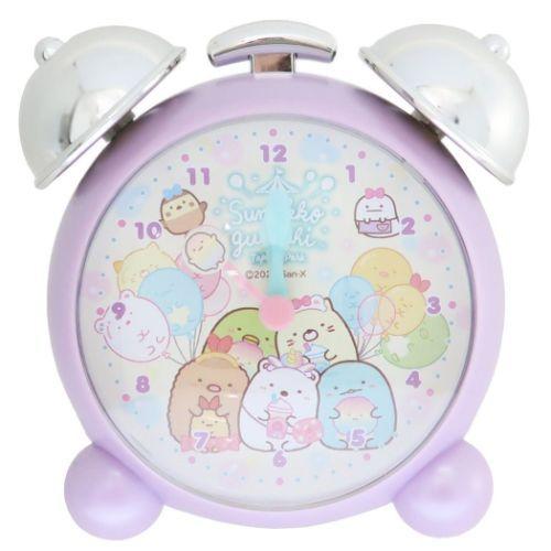 公式 すみっコぐらし キャラクター 目覚まし時計 アラーム ツインベルクロック たぴおかパーク サンエックス959円 Aynaelda Com