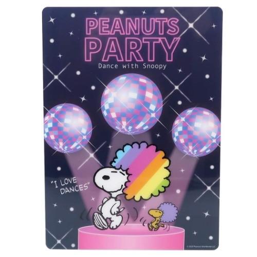 スヌーピー 下敷き デスクパッド レインボースヌーピー ダンス ピーナッツ マリモクラフト 18 25cm キャラクターのシネマコレクション 通販 Paypayモール