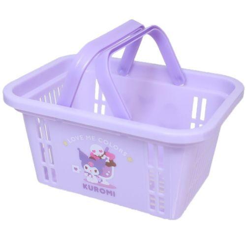 クロミ ミニ キャラバスケット 卓上収納 ラブミーカラーズ サンリオ