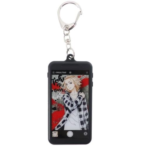 東京リベンジャーズ キーリング スマホ型 キーホルダー 佐野万次郎 グッズ アニメキャラクター マイキー 高価値 少年マガジン