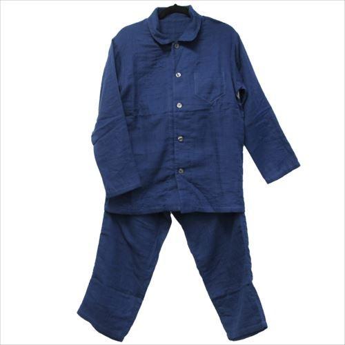 メンズ 紳士用 マシュマロガーゼパジャマ ダークブルー パジャマ ホームウェア グッズ Uchinoプレミアム ギフト雑貨 リラックス キャラクターのシネマコレクション 通販 Paypayモール