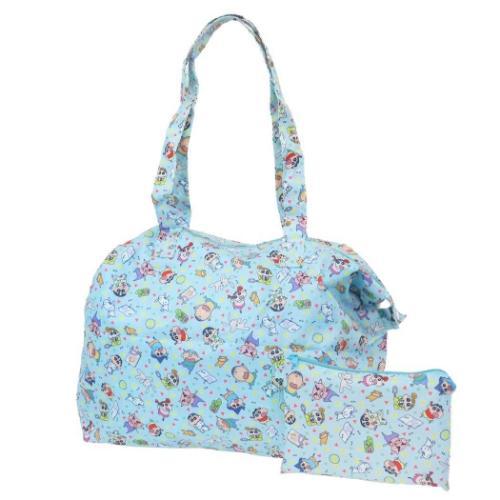 ボストンバッグ 折りたたみボストンバッグ クレヨンしんちゃん パジャマ  旅行かばん の商品画像