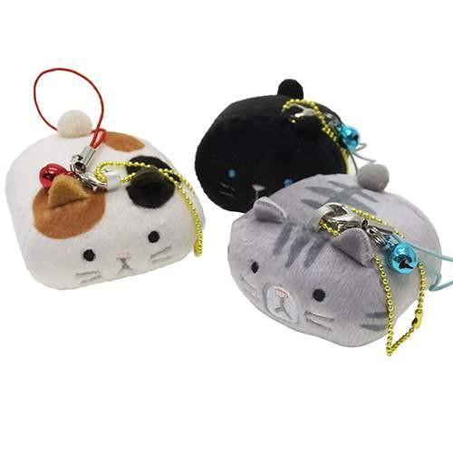 マスコット にゃんこ もっちもちぬいぐるみストラップ ねこ ユニック 5 5 3 5 5 5cm かわいい キャラクターのシネマコレクション 通販 Paypayモール