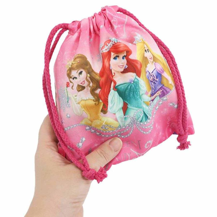 巾着袋 バレンタイン チョコセット ディズニープリンセス きんちゃくポーチ Princess ディズニー ミニ チョコレート お菓子つき キャラクターのシネマコレクション 通販 Paypayモール