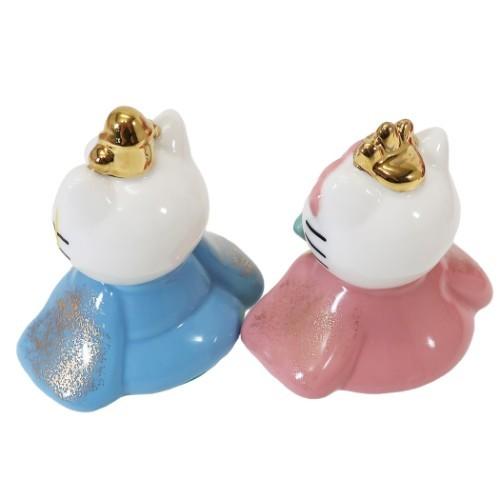 sanrio（サンリオ） ハローキティ ＆ ダニエル 雛人形 ぼんぼり付き