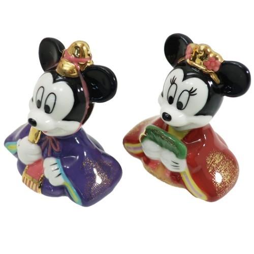ミッキー ミニー ディズニー グッズ 雛人形 ぼんぼり付き 磁器製 ひな人形 吉徳 キャラクターのシネマコレクション 通販 Paypayモール