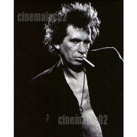 キース・リチャーズ Keith Richards/タバコをくわえる写真/ザ