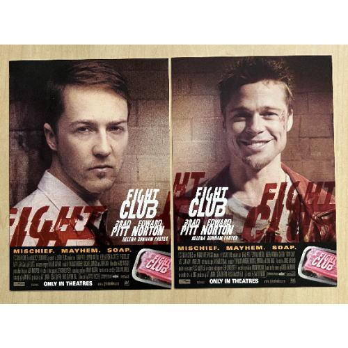 ファイト・クラブ』ポストカード2種セット/エドワード・ノートン