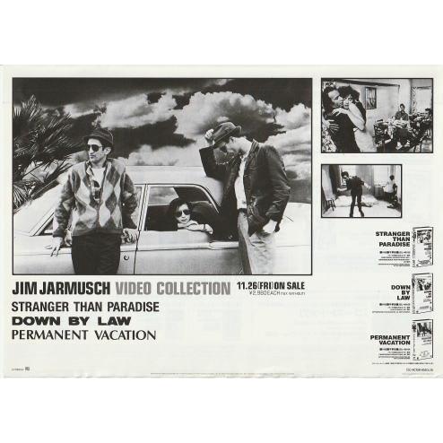 当時物！1984年製 ストレンジャーザンパラダイス ジムジャームッシュ ポスター 再入荷】映画『ストレンジャー・ザン・パラダイス』1984年オリジナル