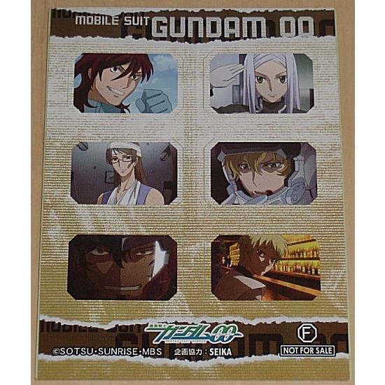 機動戦士ガンダム00(ダブルオー)　10周年　特典ミニ色紙4枚セット News｜機動戦士ガンダム00[ダブルオー] 10th Anniversary!!