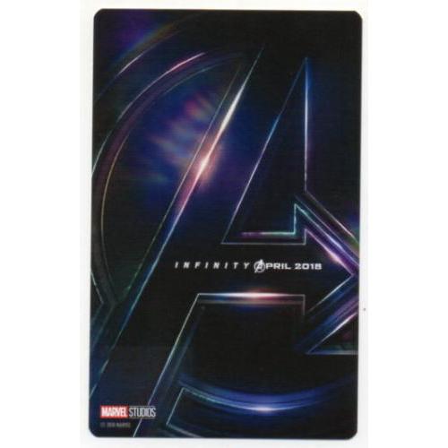 アベンジャーズ／インフィニティ・ウォー』使用済みムビチケ/アイアン