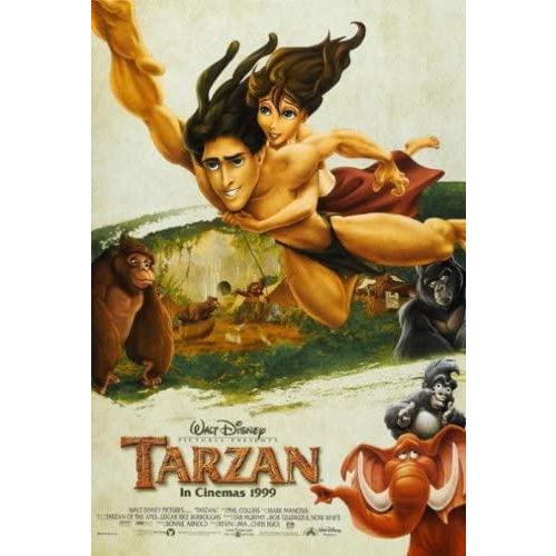 ターザン』アメリカ版劇場オリジナルポスター/両面刷り : シネマインク