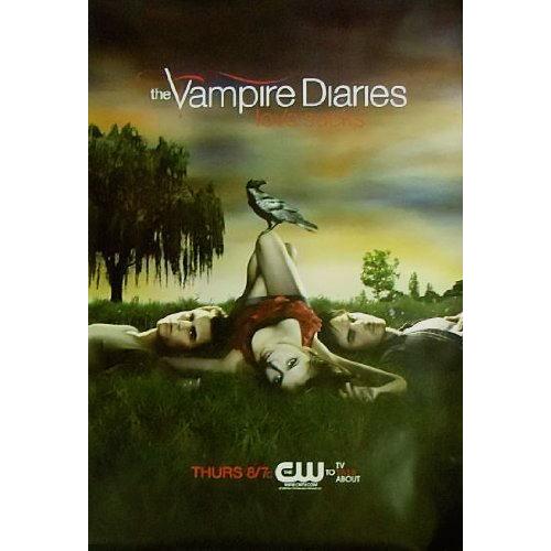 ヴァンパイアダイアリーズ　ポスター　当時もの 海外ドラマ『ヴァンパイア・ダイアリーズ』アメリカ版TV広告