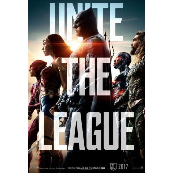 ジャスティス・リーグ』アメリカ版劇場オリジナルアドヴァンスポスター