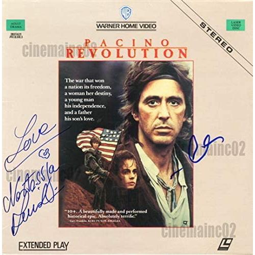 セール！アル・パチーノ＆ナスターシャ・キンスキー直筆サイン入り