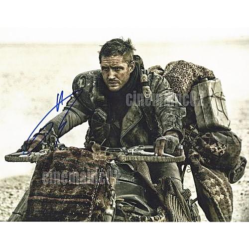 セール！トム・ハーディ直筆サイン入り『マッドマックス 怒りのデス