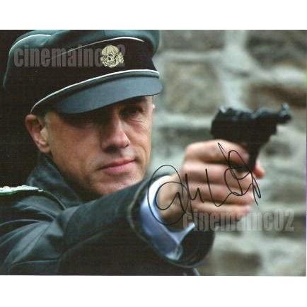 セール！クリストフ・ヴァルツ直筆サイン入り『イングロリアス