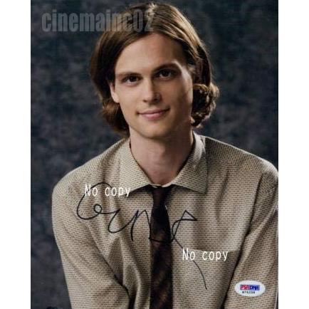 セール！マシュー・グレイ・ギュブラー直筆サイン入り『クリミナル  