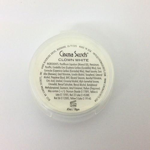 クリームメイクアップ クラウンホワイト Cream Makeup, Clown White, (0.65oz/19g) CC501 白塗り