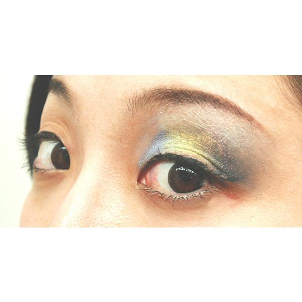 貼るアイシャドウ カラーオン アバター Avatare Co025 ブルー イエロー ネイビー グラデーション アイシャドウ アイメイク Coloron 送料無料 Co025 レインフォレストフィルム 通販 通販 Yahoo ショッピング