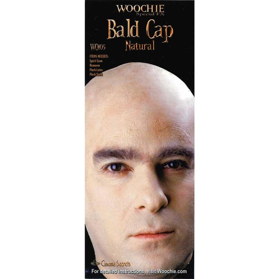 ボールドキャップ ナチュラル（肌色） Bald Cap Natural WO105｜坊主頭,ボウズ頭,はげかつら｜cinemasecrets