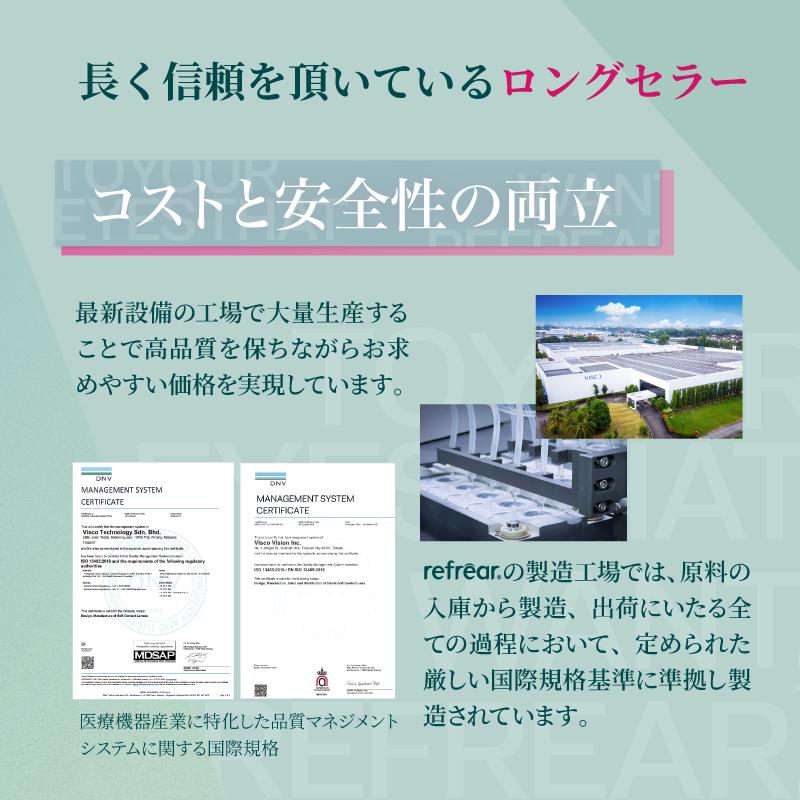 クリア コンタクトレンズ ワンデー 100枚入り クリアレンズ リフレア UV モイスチャー プライム 1day 大容量 DIA14.0mm DIA14.2mm 透明 度あり 高度数 UVカット |  | 04
