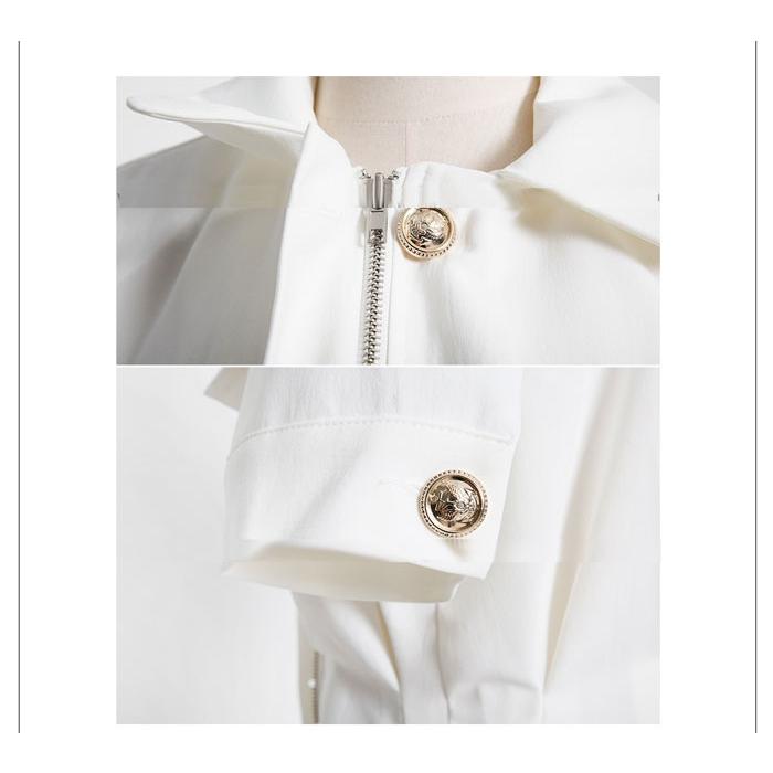 【全2色】襟付きフレアミニワンピース　アイボリー ブラック S/M【button-h051902op】( mja )(230605 ブラック )(230605 【全2色】襟付きフレアミニワンピース　アイボリー S/M【button-h051902op】( mja L1229375864(11570円)