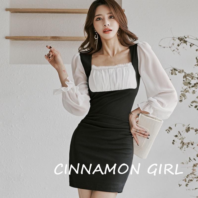 Premium 最高級 Luxury Style シフォンミニワンピース ベビーピンク アイボリー ブラック S M L Chiffon Elux Mja Chiffon Elux Cinnamon Girl 通販 Yahoo ショッピング