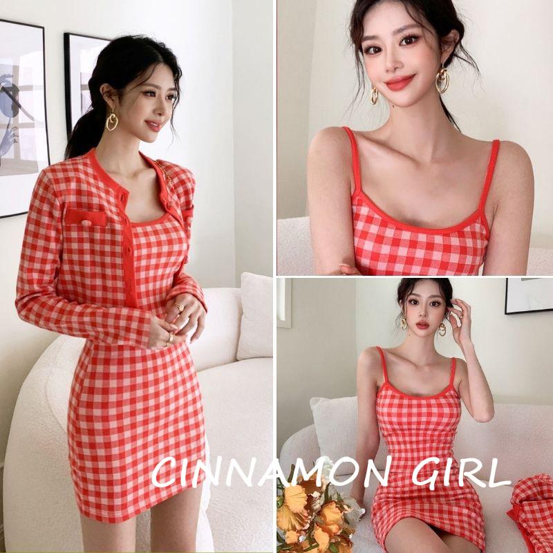 セット商品 キャミソールミニワンピース ミニ丈カーディガンセット レッド ブラック Set 0112aaop Lam 2214 Set 0112aaop Cinnamon Girl 通販 Yahoo ショッピング