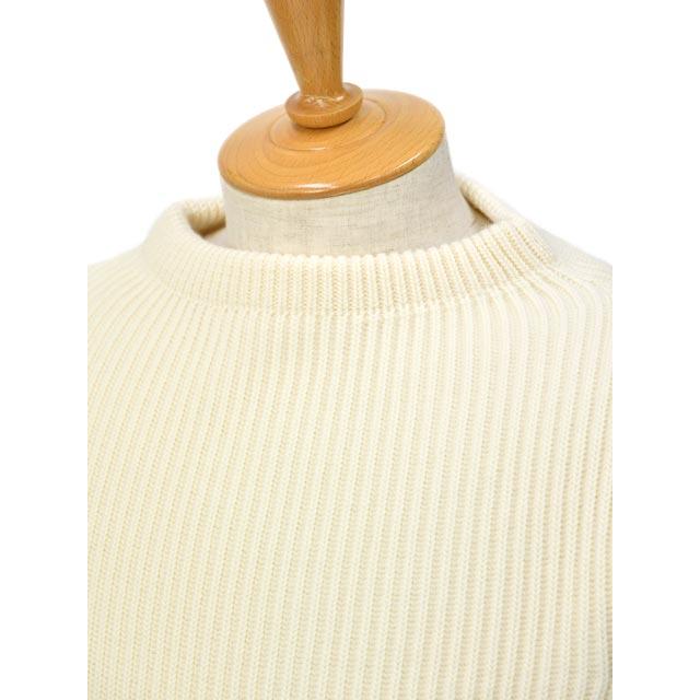 新品未使用ANDERSEN ANDERSENクルーネックニットオフホワイトL Andersen-Andersen（アンデルセンアンデルセン） ANDERSEN-ANDERSEN