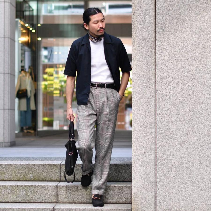 anderson's ベルト　メッシュ　アンダーソンズ Anderson's Anderson's【アンダーソンズ】レザーメッシュベルト