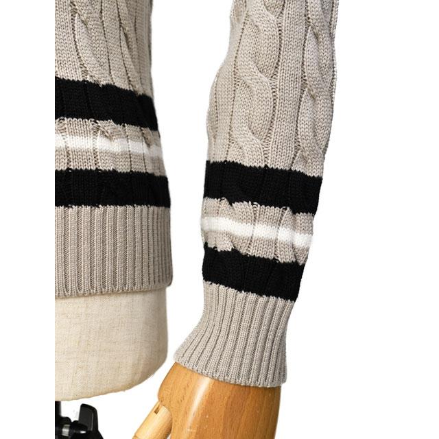 BAFY チルデンニット　イタリア製　46 bafy04011whia.jpg