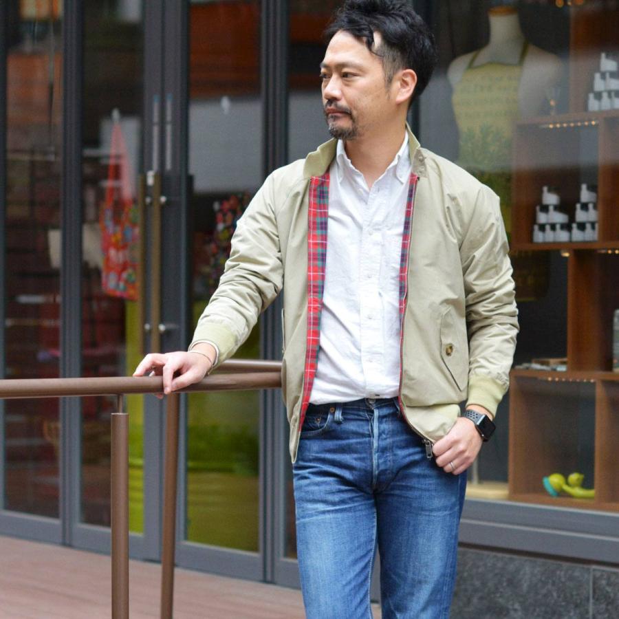 BARACUTA【バラクータ】G9 ORIGINAL BRCPS0001 818 NATURAL コットン ポリエステル ベージュ｜cinqessentiel｜10