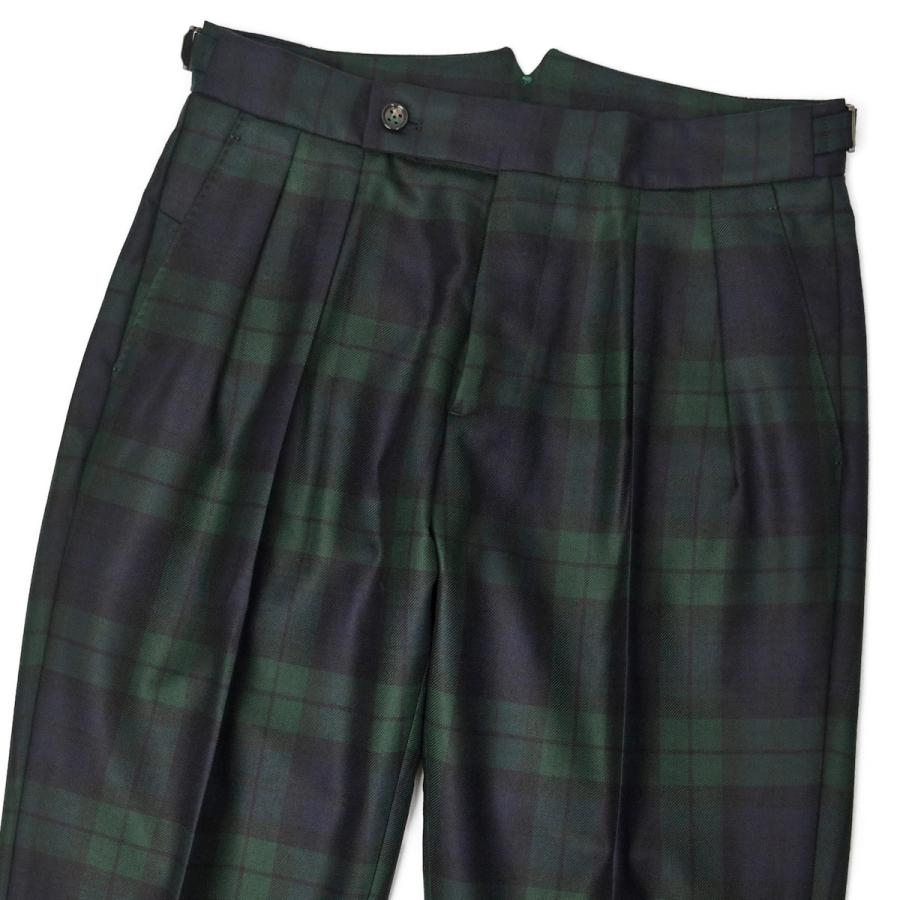 BERWICH BERWICH【ベルウィッチ】ツープリーツパンツ SCOTCH BERWICH BERWICH【ベルウィッチ】ツープリーツパンツ SCOTCH